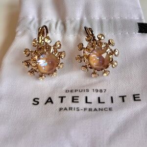 Satellite Paris Noémie Sleeper Earrings NWT